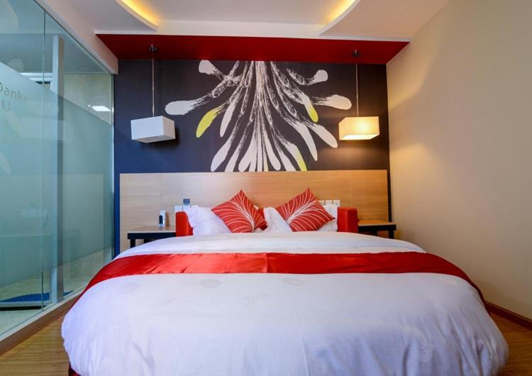 Thank Inn Chain Hotel Sichuan Luzhou Longmatan District Trade City Екстериор снимка
