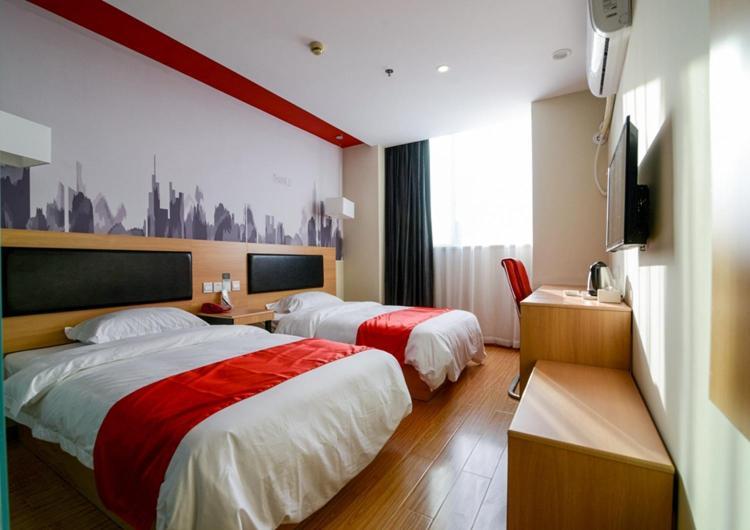 Thank Inn Chain Hotel Sichuan Luzhou Longmatan District Trade City Екстериор снимка